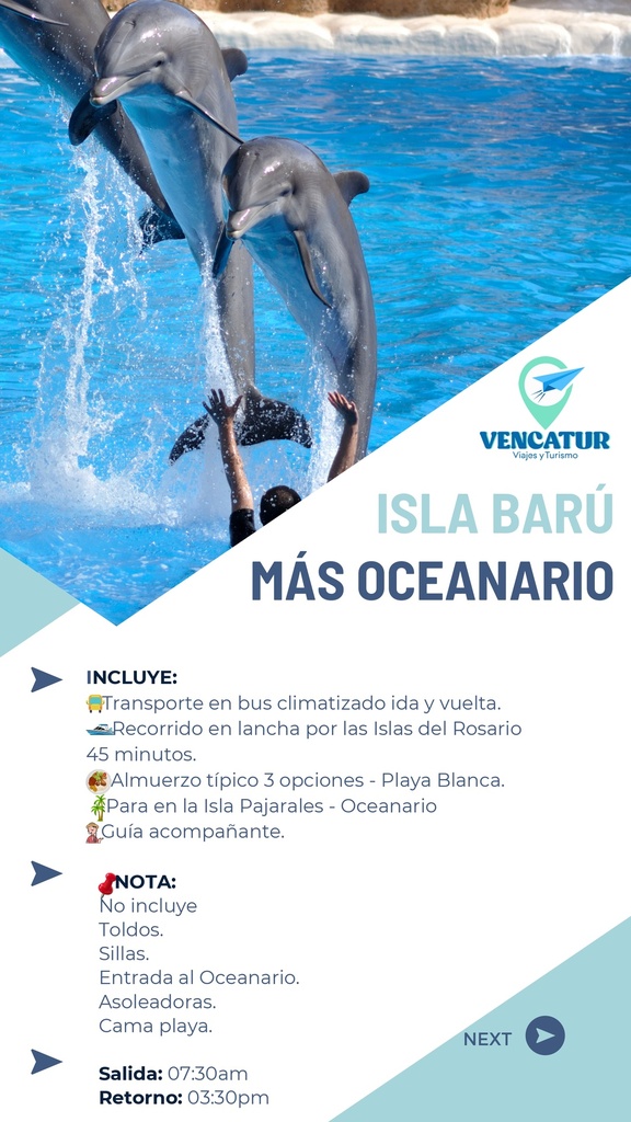 ISLA BARÚ MÁS OCEANARIO