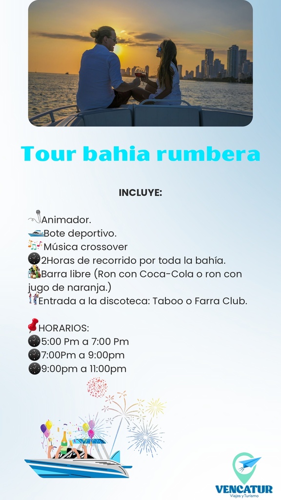 TOUR BAHÍA RUMBERA