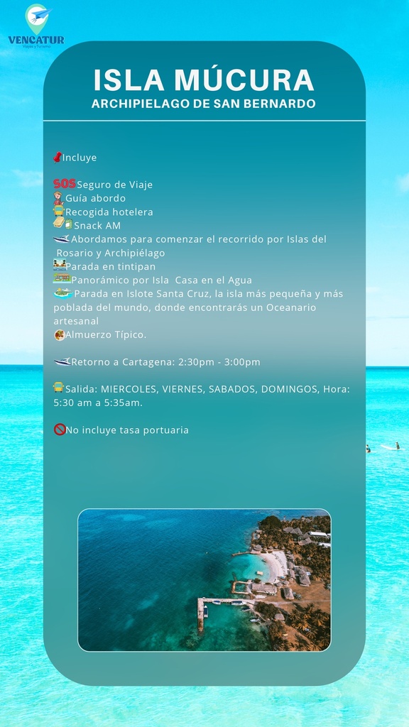 ISLA MÚCURA ARCHIPIELAGO DE SAN BERNARDO